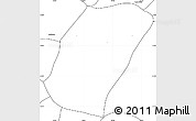 Blank Simple Map of Planalto