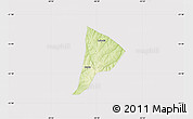 Physical Map of Quata, cropped outside