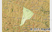 Physical Map of Quata, satellite outside