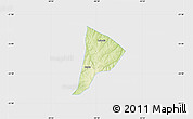 Physical Map of Quata, single color outside