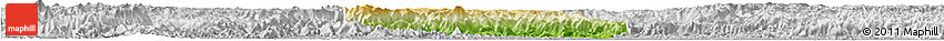 Physical Horizon Map of Sete Barras, lighten, desaturated
