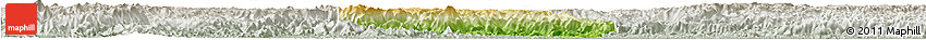 Physical Horizon Map of Sete Barras, lighten, semi-desaturated
