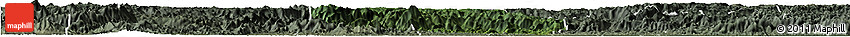 Satellite Horizon Map of Sete Barras, semi-desaturated Satellite Horizon Map of Sete Barras, semi-desaturated