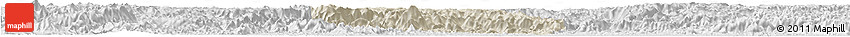 Shaded Relief Horizon Map of Sete Barras, lighten, desaturated Shaded Relief Horizon Map of Sete Barras, lighten, desaturated