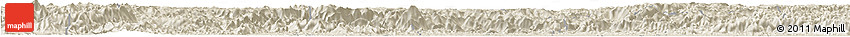 Shaded Relief Horizon Map of Sete Barras