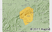 Savanna Style Map of Sete Barras