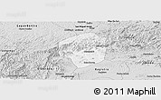 Silver Style Panoramic Map of Sete Barras