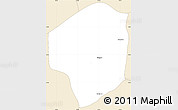 Classic Style Simple Map of Sete Barras