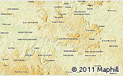 Physical 3D Map of Sta.Rita do Pass