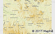 Physical Map of Sta.Rita do Pass