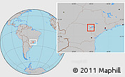 Gray Location Map of Taguai