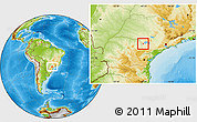Physical Location Map of Taguai
