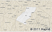Classic Style 3D Map of Tupa