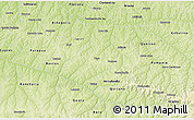 Physical 3D Map of Tupa