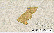 Satellite 3D Map of Tupa, lighten