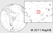 Blank Location Map of Tupa