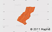 Political Map of Tupa, cropped outside