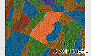 Political Map of Tupa, darken