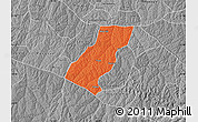 Political Map of Tupa, desaturated