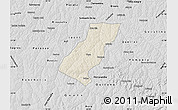 Shaded Relief Map of Tupa, desaturated