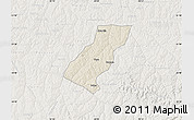 Shaded Relief Map of Tupa, lighten