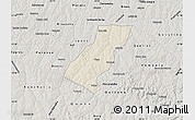 Shaded Relief Map of Tupa, semi-desaturated