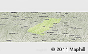 Physical Panoramic Map of Tupa, semi-desaturated