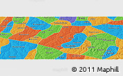 Political Panoramic Map of Tupa