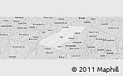 Silver Style Panoramic Map of Tupa
