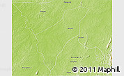Physical 3D Map of Alvorada