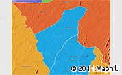 Political 3D Map of Alvorada