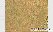 Satellite 3D Map of Alvorada