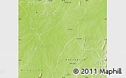 Physical Map of Alvorada