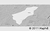 Gray Panoramic Map of Alvorada