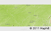 Physical Panoramic Map of Alvorada