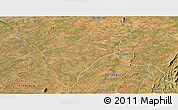 Satellite Panoramic Map of Alvorada
