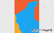 Political Simple Map of Alvorada