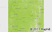 Physical 3D Map of Arapoema