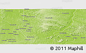 Physical Panoramic Map of Babaculandia