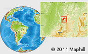 Physical Location Map of Dianopolis