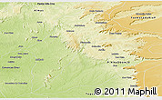 Physical Panoramic Map of Dianopolis