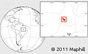 Blank Location Map of Duere