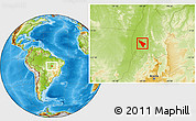 Physical Location Map of Duere