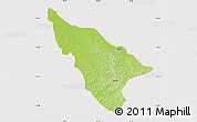 Physical Map of Duere, cropped outside