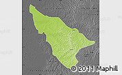 Physical Map of Duere, darken, desaturated