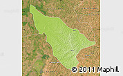 Physical Map of Duere, satellite outside