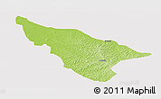 Physical Panoramic Map of Duere, cropped outside