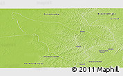 Physical Panoramic Map of Duere
