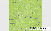 Physical 3D Map of Gurupi