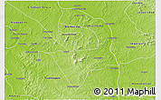 Physical 3D Map of Itaguatins